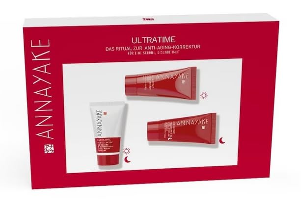 Annayake - Ultratime Anti Aging Korrektur Set - Perfect Biotic Regulating Care 30ml + Anti Wrinkle Re Densifying Cream 30ml + Night Balm Mask 30ml