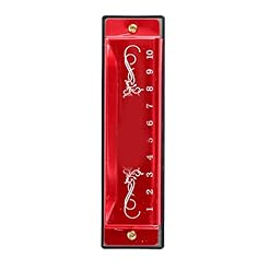 Harmonica, 20 Mélodies Légères et Durables sans Déformation Orgue à Bouche pour Salle de Classe (Rouge) - Les Beatles, Paul McCartney, John Lennon, RIngo Starr, George Harrison Harmonica, 20 Mélodies Légères et Durables sans Déformation Orgue à Bouche pour Salle de Classe (Rouge) – Image 5