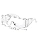 Jorzer Safety Glasses Clear Protective Eyewear Anti-Fog Dust Goggles for Workplace 3PCS,Sports
