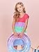 Girls Hollow Out Knitted Swimsuit Cover Up Kids Fashion Split Hem Coverups Beach Dress 7-14 Years