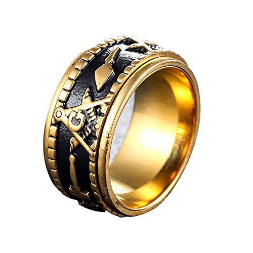 Anillo De Acero Inoxidable para Hombre Cover