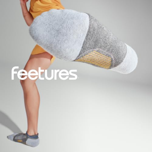 Image of Feetures Elite Golf Max Cushion Tab Ankle Socks - Sport Sock with Targeted Compression