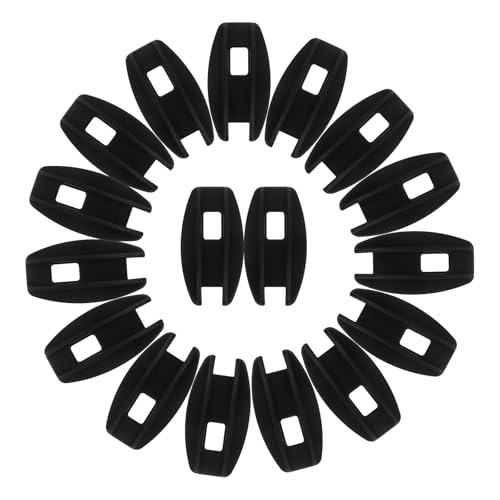 Housoutil Aisladores para Cercas Eléctricas 20 Unidades Aislante de Poste de Esquina Cuadrado Resistente Intemperie para Instalación de Cercado Seguro y Suministros Agrícolas Exteriores