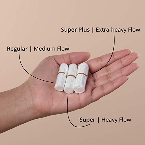 Carmesi 100% Organic Cotton Tampons - 16 Super for Heavy Flow - FDA Approved - Biodegradable - Made in Europe - Dermatologically Tested - No Chemicals - Rash-Free, White - Image 6