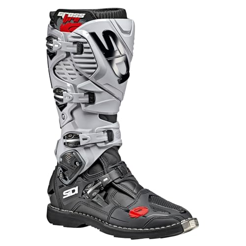Sidi Crossfire 3 TA Offroad Boots (9.5/43, Black/Ash)