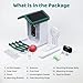 Happy Birdy Smart Bird Feeder with Camera - 2.5K HD Video, Wild Bird Feeder with Wall Mount & Pole Strap Kit, Free AI App IDs 10K+ Birds, Solar Power Panels, Infrared Night Vision, Weatherproof IP67