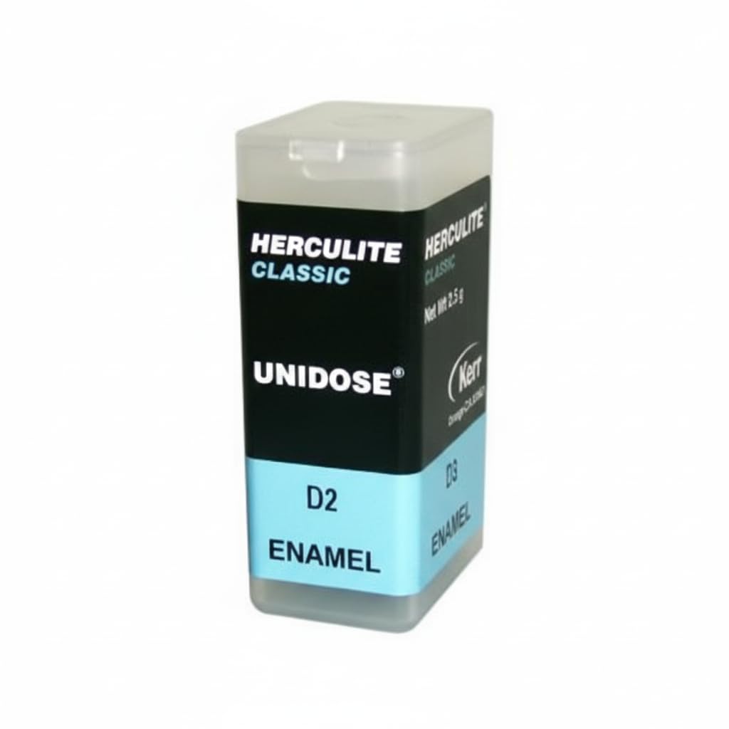 Kerr Dental 33123 Herculite Classic Unidose Compules Enamel C1 0.25 Gm 20/Pk