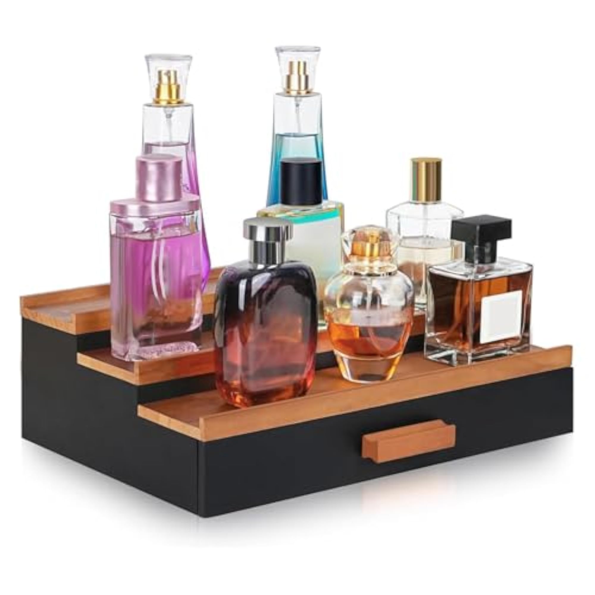 Elegant 3 Tier Makeup Organizer for Vanity Bedroom