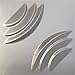Ekena Millwork 19 5/8"W x 19 5/8"H Artisan EnduraWall Decorative 3D Wall Panel, Dark Steel (Covers 2.67 Sq. Ft.