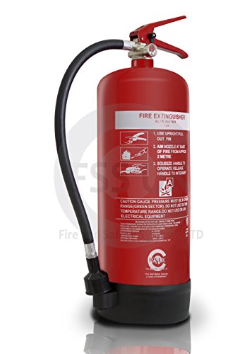 6 Litre Water fire extinguishers CE and BSI Kitemarked. Newly
