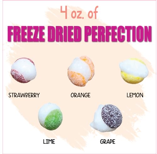 FD Pantry Freeze Dried Fruit Crunch Candy (Sour, 4 oz)