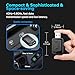 LUSSUVOX CarPlay Smart Box,Wireless CarPlay Adapter, converts Factory Wired to Wireless CarPlay dongle, Plug and Play