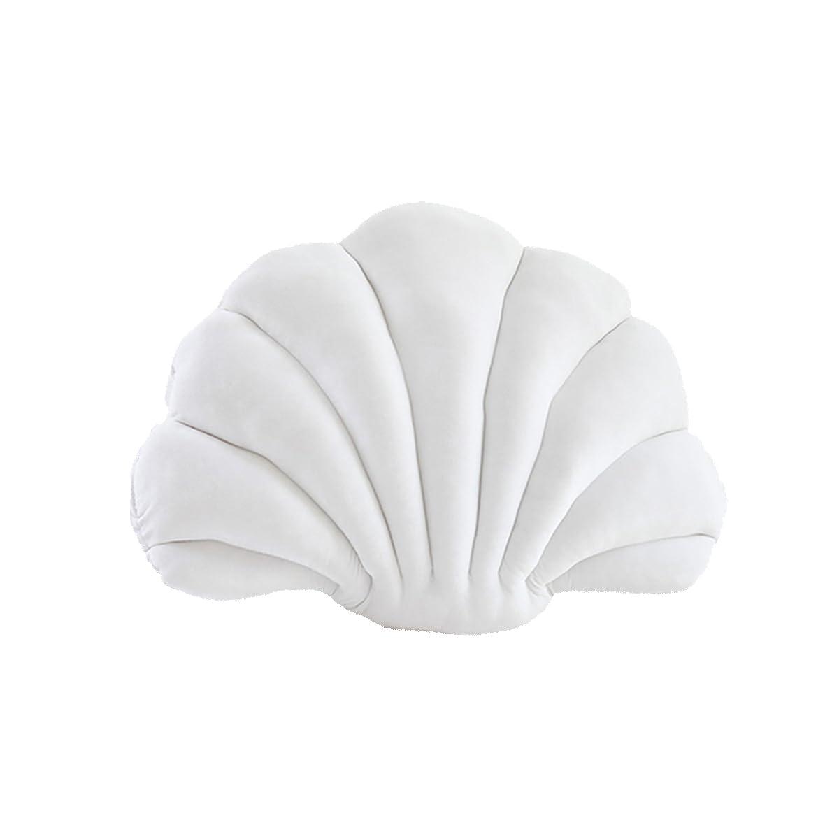 Seashell Pillow Shell Shaped Pillow White Velvet Sea Shell Plush Pillow Sea  Ocean Themed Decorative Throw Pillow Seashell Accent Stuff Pillow Cushion
