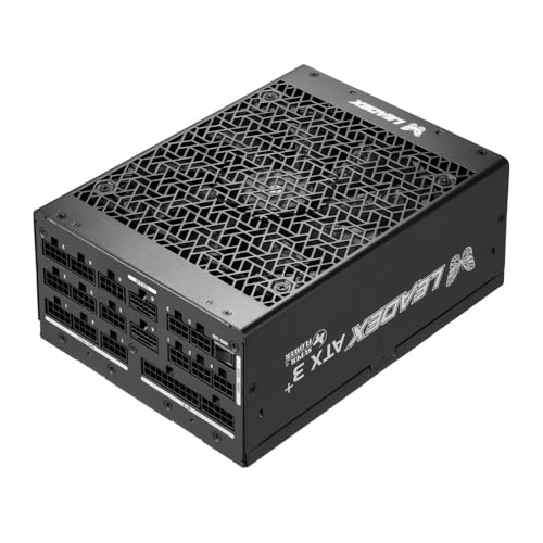 SUPERFLOWER PC�d�����j�b�g LEADEX TITANIUM 1700W ATX3.1 �t�����W�����[ Cybenetics Titanium�F�� 14cm�f���A���{�[���x�A�����O�t�@���̗p 12+4pin(12V-2x6)2��t�� ���{���K��