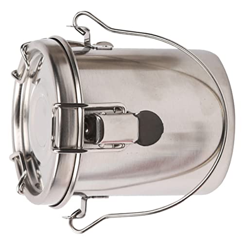 LALAFINA Double-layer Metal Paint Brush Washer Cover Compact and Portable for School Home and Outdoor Activities