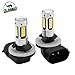 CLUBRALLY LED Headlight Bulb Fits Club Car DS 1999+ and Precedent 2004+, Yamaha, EZGO TXT 12V 21Watt