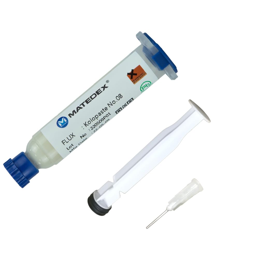10 g KOLOPASTE NO. 8 ready to use, concentrated rosin flux, in 35cc syringes for manual dispensing