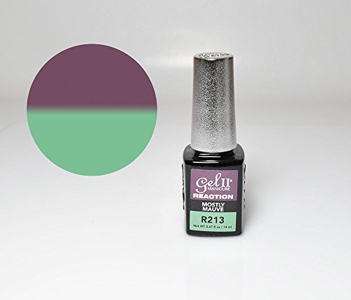 GEL II Reaction Color Changing Nail Mood Polish 0.47 oz - Mostly Mauve R213