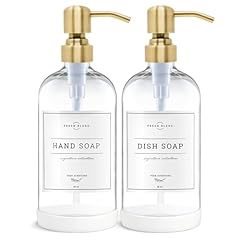 Clear Bottle / Brushed Gold Pump