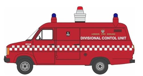 Oxford Diecast Ford Transit MK2 London Fire Brigade DCU 76FT2003 1:76 Oxford Emergency Adult diecast collectable