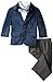 Nautica Baby Boys' Blazer and Dress Pant Set with Woven Shirt