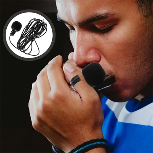 Toddmomy Microphone de Performance D'instrument pour Flûte et Harmonica avec Capture Sonore Précise, Plastique Abs, Compatible Amplificateur, pour Spectacles Spécialisés – vue 9