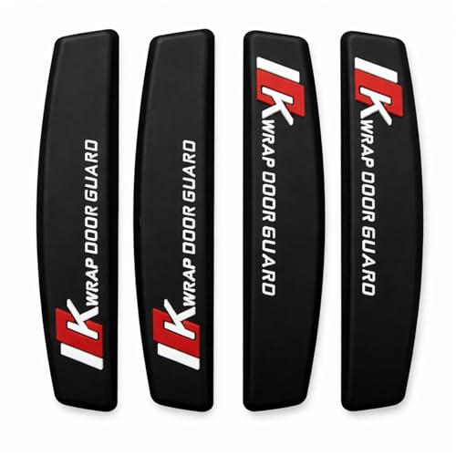 Image of Car Door Handle Scratches Guard Protector Transparent PU Sticker Set of 4 Pcs Compatible with (Door Edge Guard)