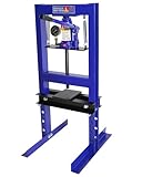 Hydraulic Shop Press with Stamping Plates