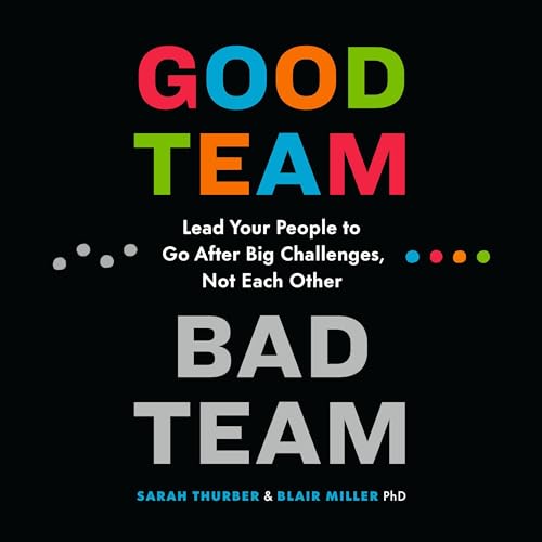 Good Team Bad Team by Sarah Thurber, Blair Miller PhD episode artwork