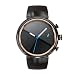 Produktbild Asus Zenwatch 3 WI503Q-1RGRY0001 (3,5cm (1,39 Zoll), Amoled, 400 x 400 Qualcomm Snapdragon Wear 2100 512MB, 4GB, Android Wear Sportarmband) dunkelbraun