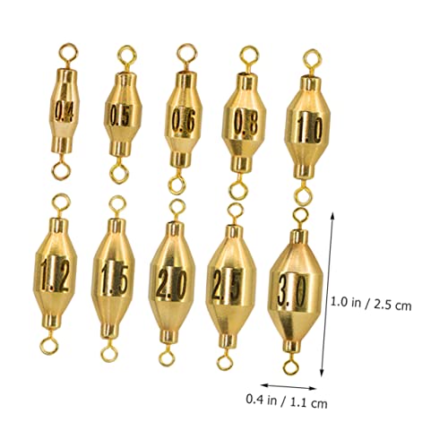 Appâts de pêche plombs truite HEMOTON accessoires eau douce et salée - 3