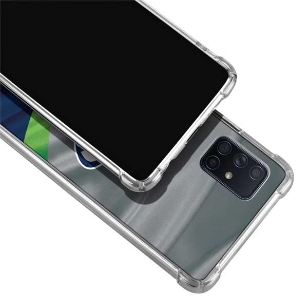 Skinit Clear Phone Case Compatible with Galaxy A71 5G - Officially Licensed NFL Seattle Seahawks Design