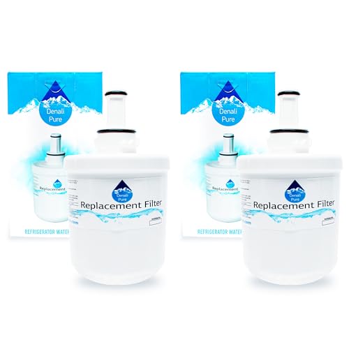 Image of 2-Pack Replacement for Samsung RF266AEPN Refrigerator Water Filter - Compatible with Samsung DA29-00003G, Samsung DA29-00003B, Samsung DA29-00003A Fridge Water Filter Cartridge
