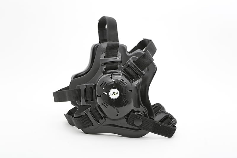 Generic Cuore BJJ MMA Wrestling Ear Guards Head Protector Gear Grappling Black/Black