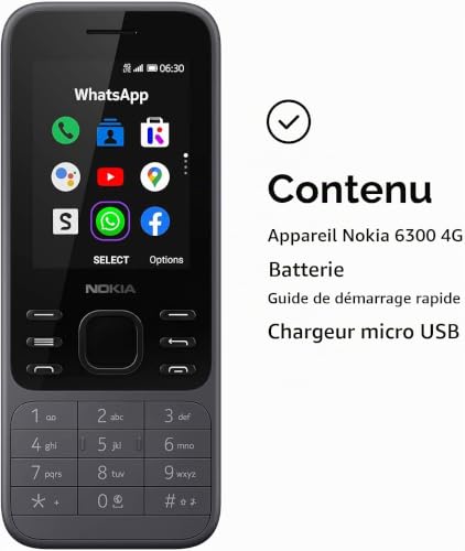 Nokia 6300 4G - vue 9