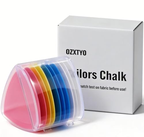 OZXTYO Triangle Tailors Chalk 10Pcs