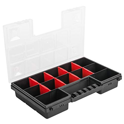 Sortimentskasten Kleinteilemagazin Sortierbox NORS12 mit Deckel Sortierkasten – Bild 4