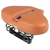 Sattelbezug gefüllt mit Latex und mit Nubuk-Leder überzogen