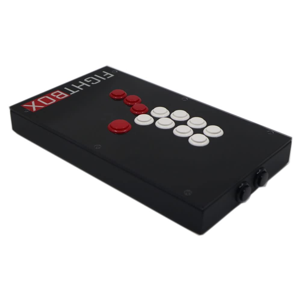 F1-PS-B All Buttons Hitbox Style Arcade Joystick Fight Stick Game Controller For PS4/PS3/PC Sanwa OBSF-24 30 : Video Games