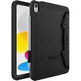 otterbox cover defender kickstand per ipad 10, 9' (10.ª gen 2022), con stand e protezione schermo integrati, robusta, testata 2x vs norme mil-std 810g, nero, senza retail package