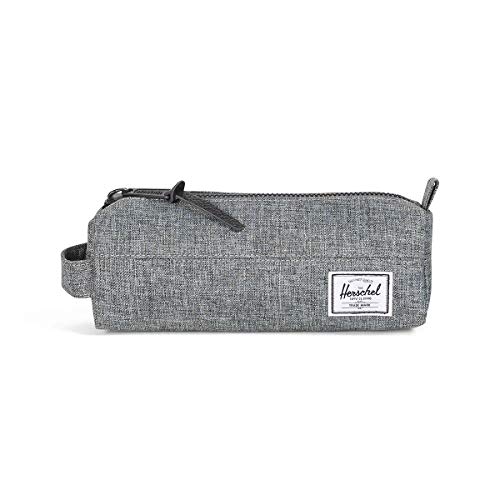 Herschel unisex Settlement Pencil Case, Raven Crosshatch, Classic US