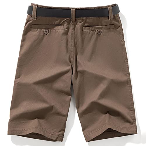 Lastesso Mens Cargo Shorts Size 38 5 Inch Shorts Men Baggy Shorts Mens Shorts 9 Inch Inseam Short Shorts Coffee M #TOP2