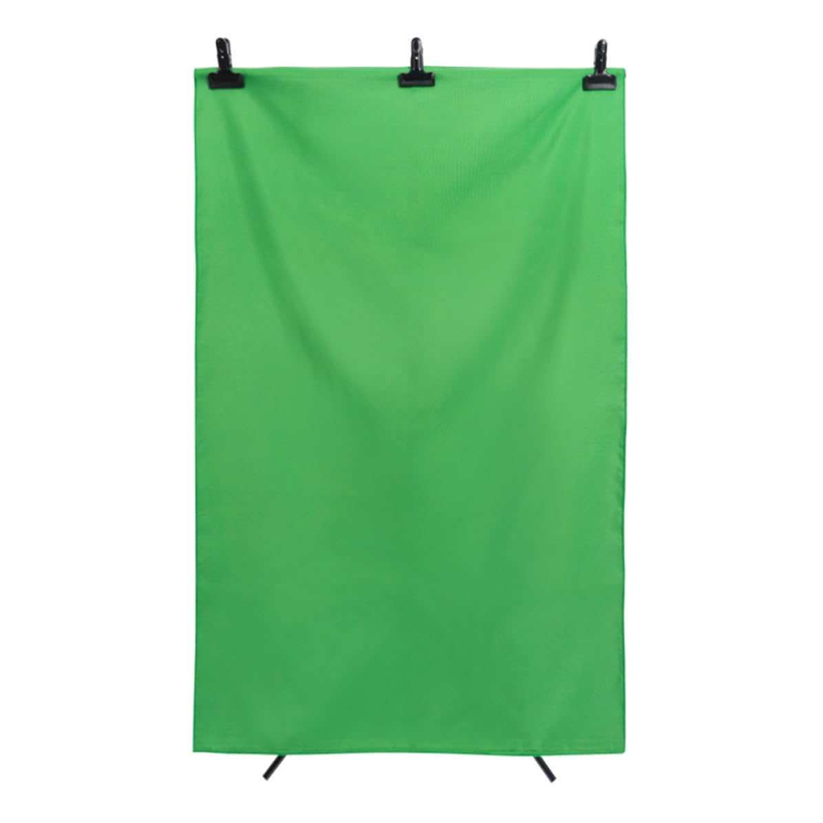 Fondo para Fotografía de Retrato Verde de Algodón Mezclado Tacto Cómodo, Adecuado para Estudio y Exteriores, Fondo de Color Sólido para Sesión de Video Profesional