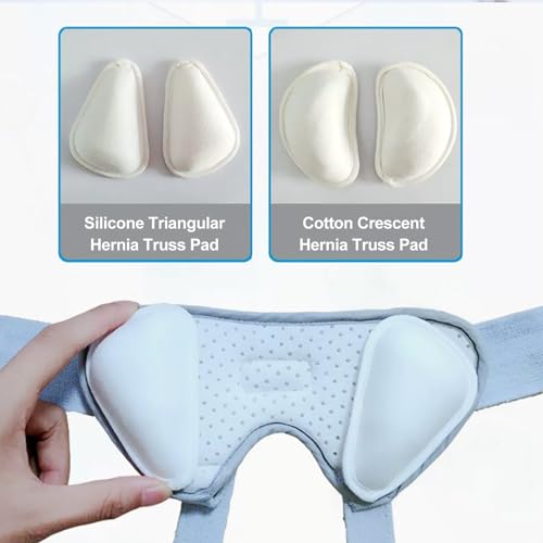 Qiaorong Cintura Per Ernia Inguinale Per Uomo E Donna, Fascia Addominale Contenitiva Adatte Per Ernie Inguinali Cinto Per Ernia Inguinale Cintura Addominale Regolabile(Small) - 6