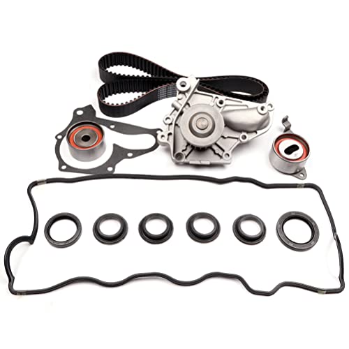 ECCPP Timing Belt Kit with Water Pump Compatible 1987-2001 For Toyota Camry 1986-1999 For Toyota Celica 1991-1994 For Toyota MR2 1996-2000 For Toyota For RAV4 Toyota Solara TS26199 VS50059 13568-09041