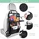 Absyrony Organizer Autositz Kinder, Rückenlehnenschutz Auto, Tasche Rücksitz mit Klapptisch und Viele Taschen, Autositz-Organizer iPad/Tablet-Tasche, Rücksitzschoner, Autositzschoner Rückenlehne