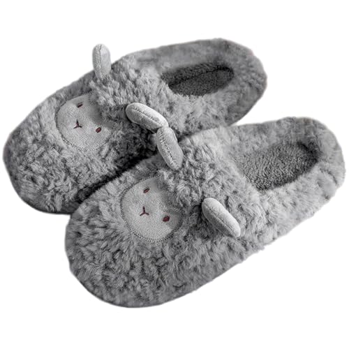 Chausson d'hiver doux motif agneau pour rester au chaud en salle de classe