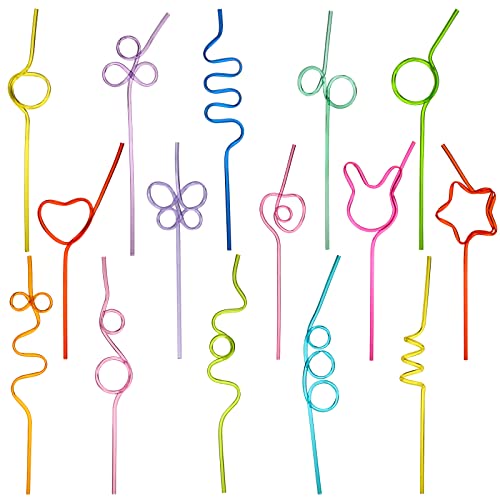 Tomnk 30 pcs pitillos variados colores divertidos reutilizables miniatura 1