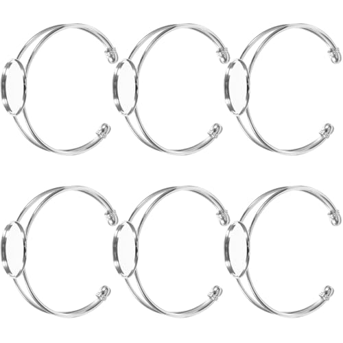Sosoport 6���� 25mm ���E���h�v���[�g ���� �V���o�[�F �l�b�N���X �`�F�[�� DIY�y���_���g�p �ώK �ϐH�� �W���G���[��� ��I���W�i���W���G���[�ɍœK