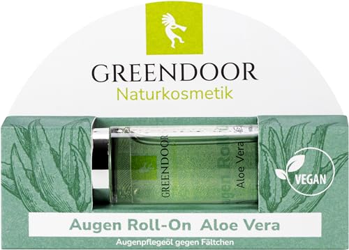 Greendoor occhio roll-on Aloe Vera 10ml, occhio cura del produttore di cosmetici naturali